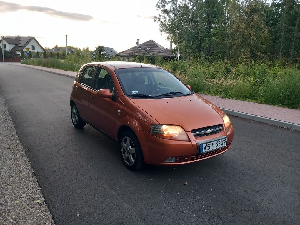 Sprzedam Chevrolet Kalos 1.4 B. Klimatyzacja *5-osobowy* Długie Opłaty