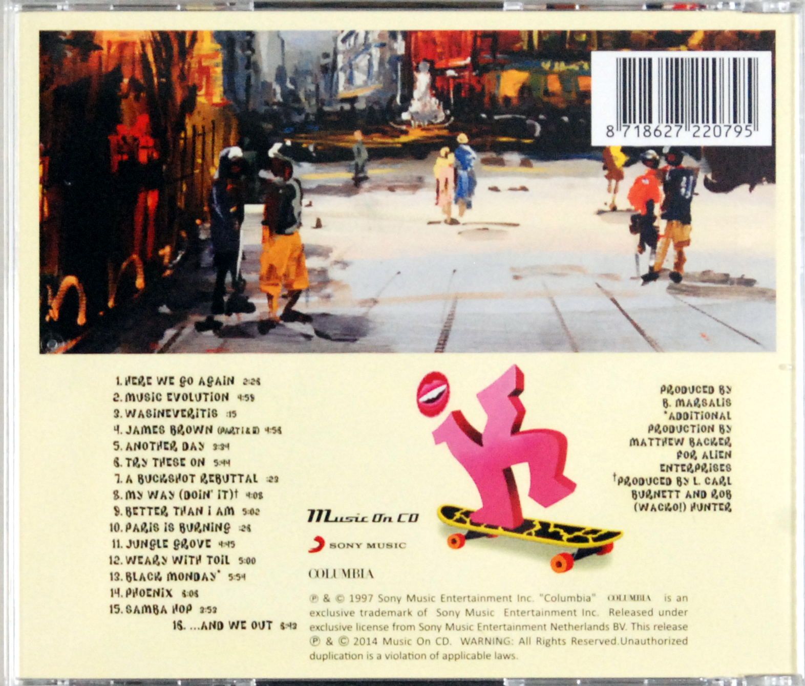 (CD) Buckshot LeFonque - Music Evolution BDB