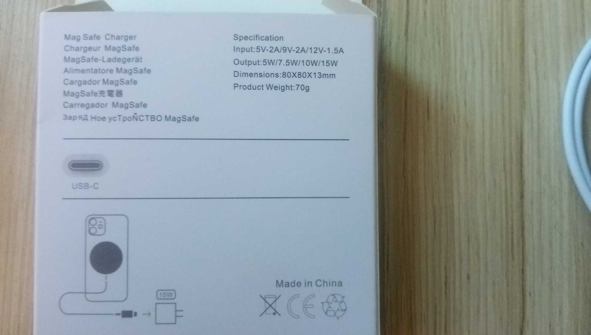 Бездротовий зарядний пристрій Apple MagSafe Charger