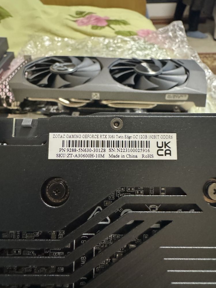 Zotac Gaming GeForce RTX 3060 Twin Edge OC 12Gb