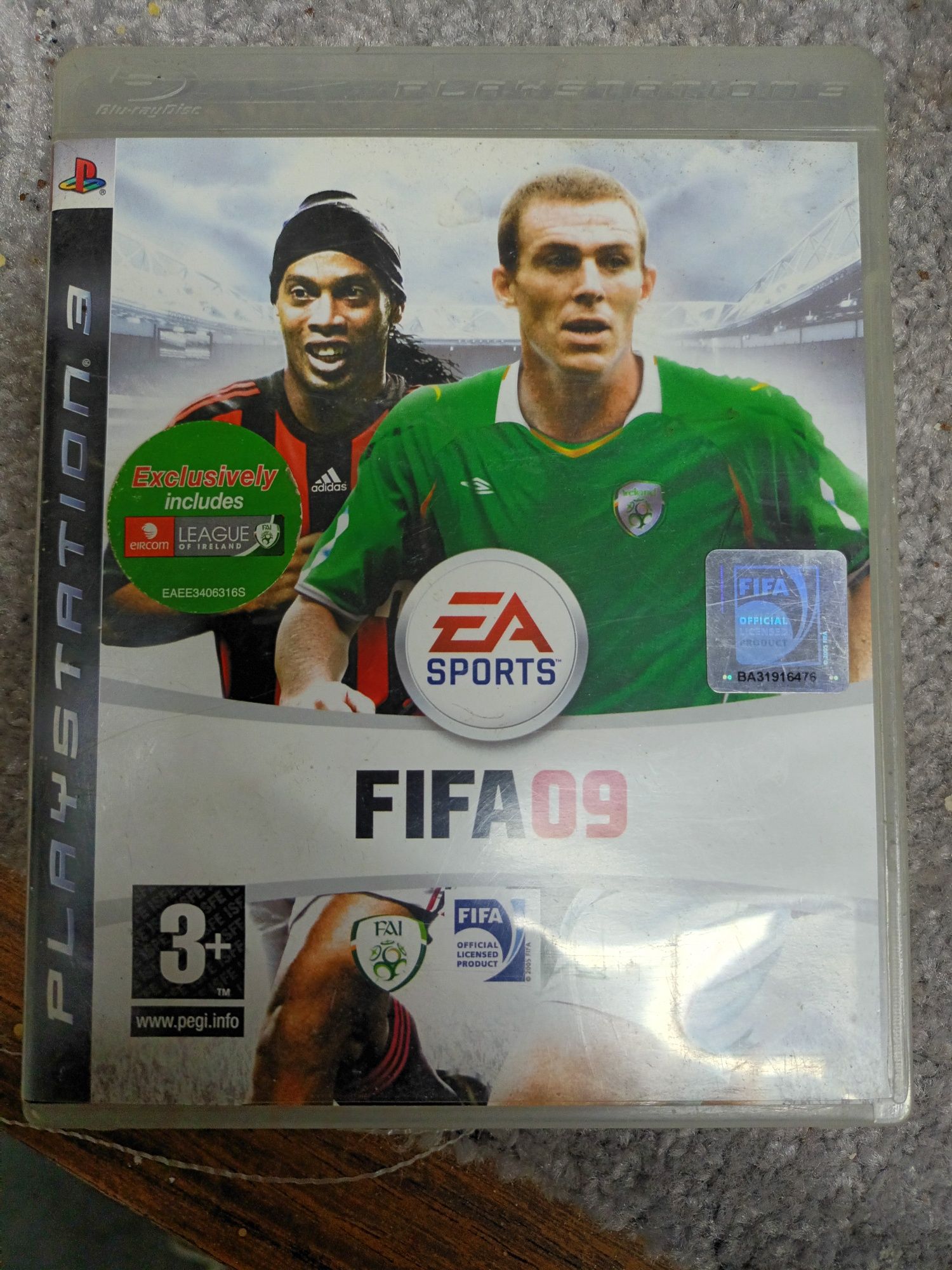 Gra Fifa 2009 PlayStation  Możliwa wysyłka