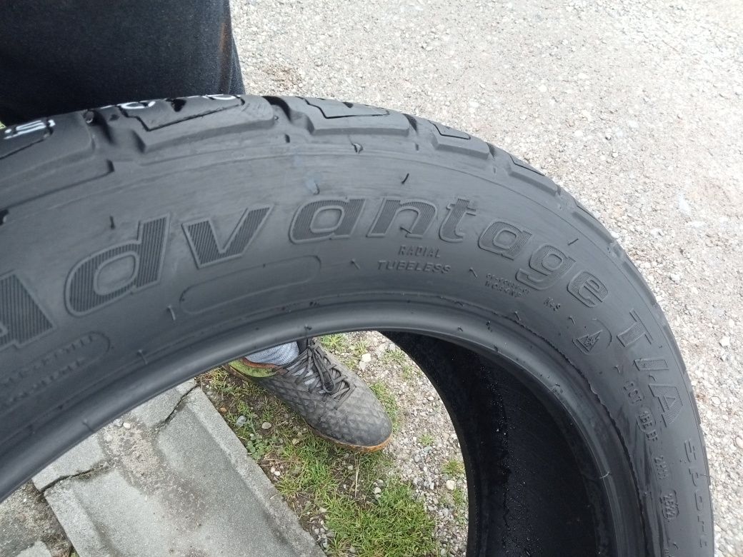 2x Opony Używane Całoroczne 225/55R19 BfGoodrich