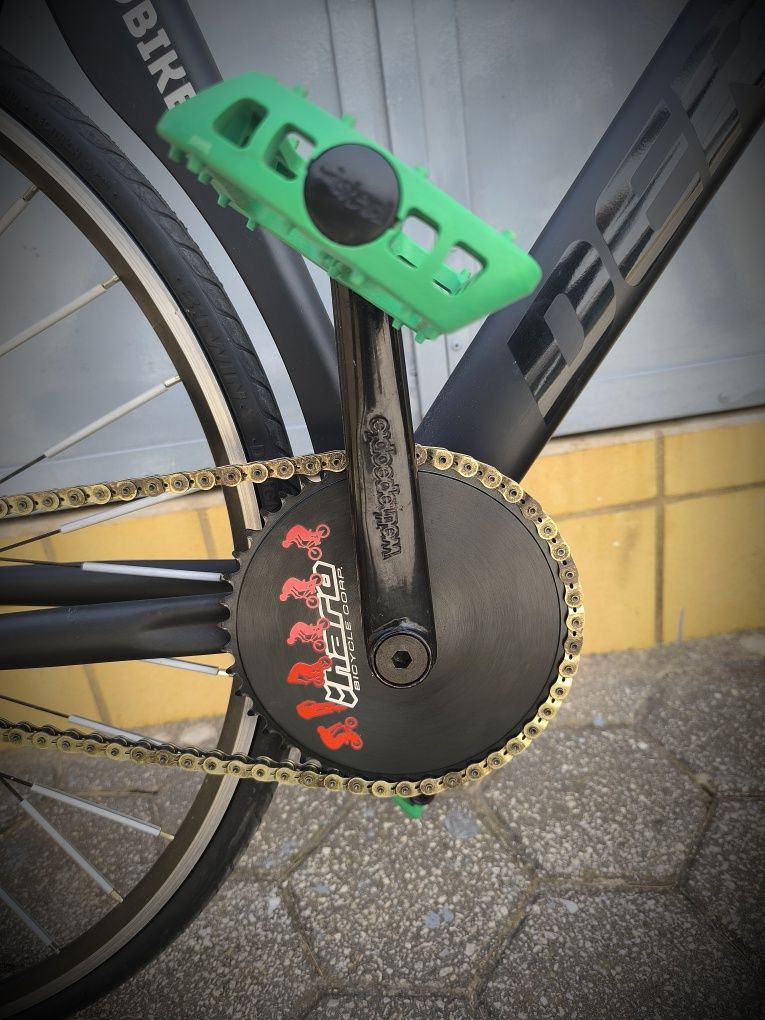 Bicicleta single speed DERAIL