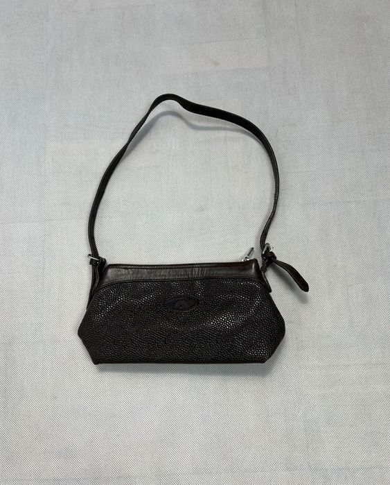 Torebka Mulberry Brown Leather Congo Rare Croc Riri