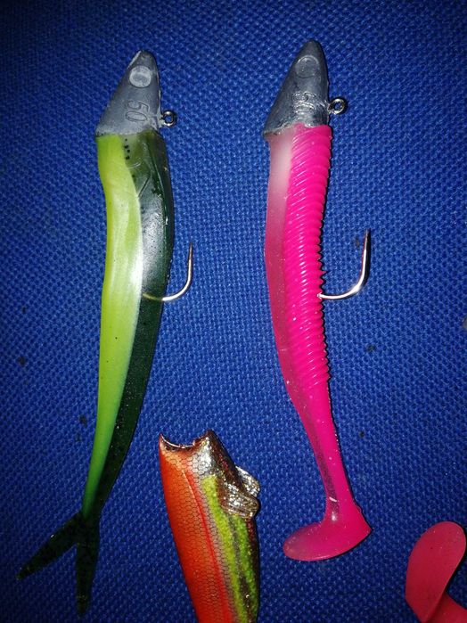 Conjunto de amostras para pesca da Corvona