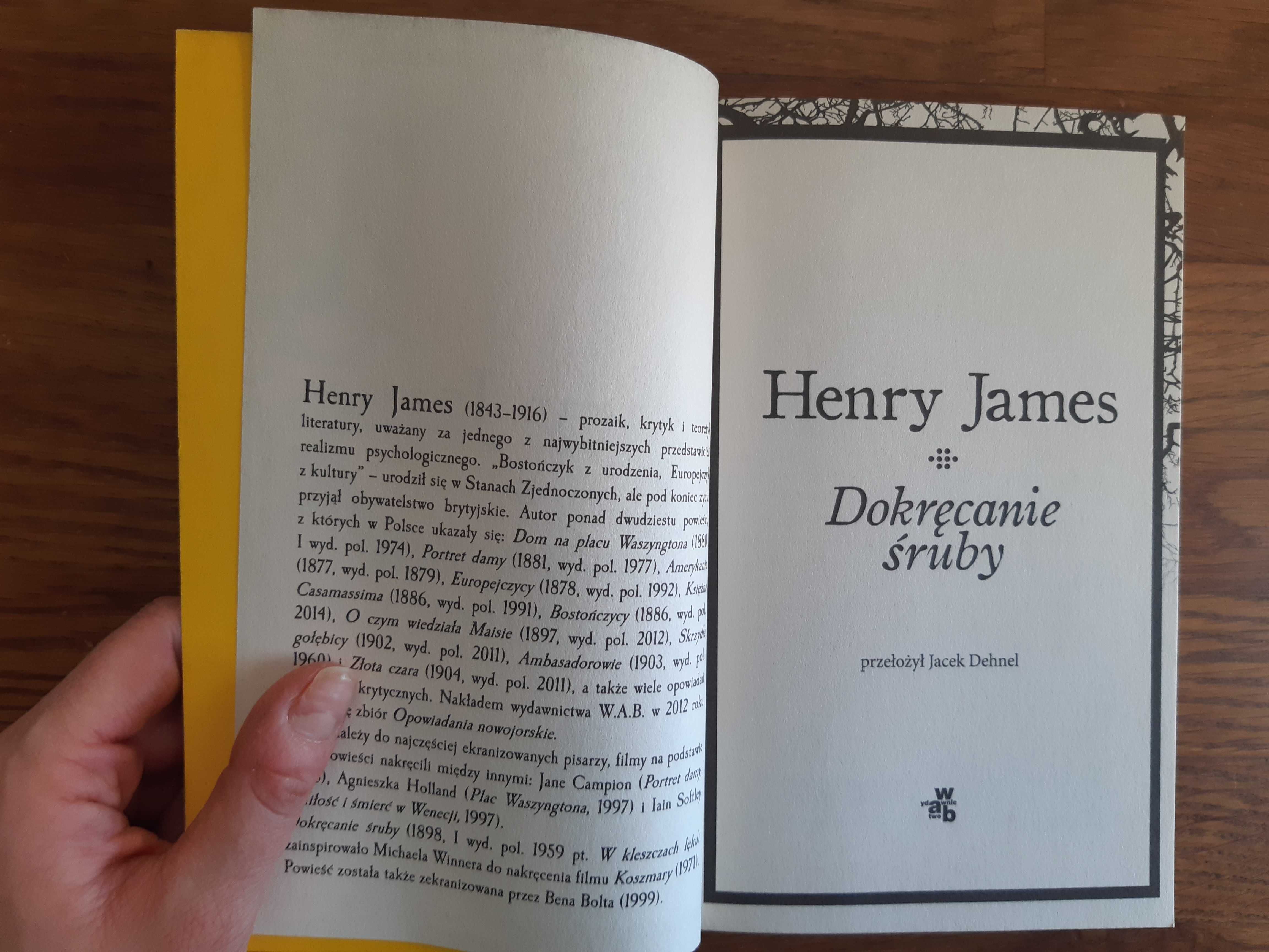 Dokręcanie śruby. Henry James