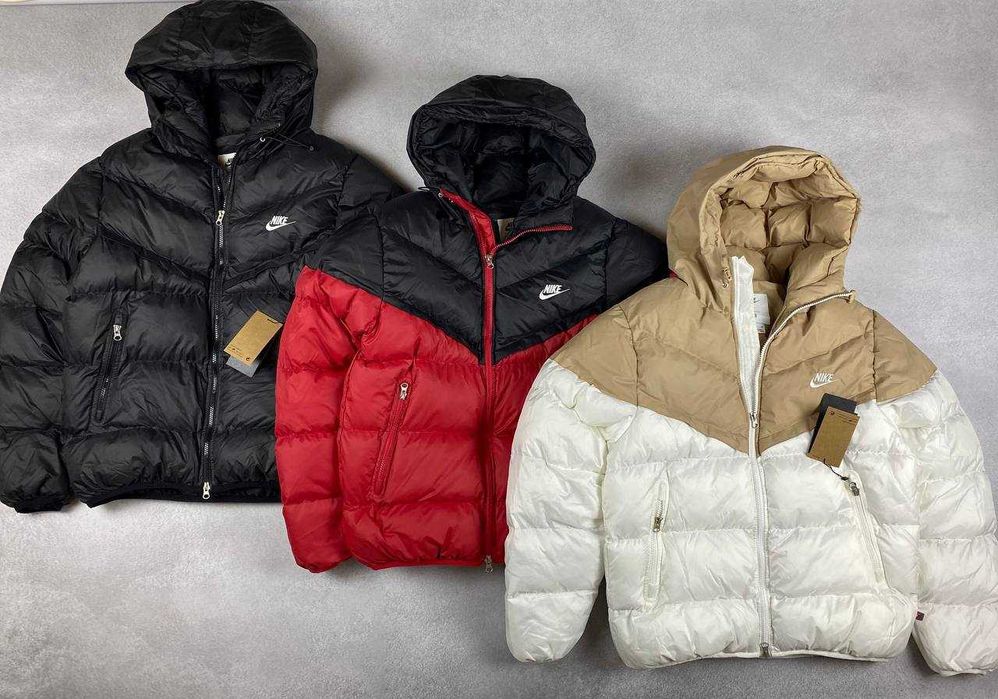 Пуховик від Nike Storm-Fit Windrunner Primaloft Пуховие найк короткий