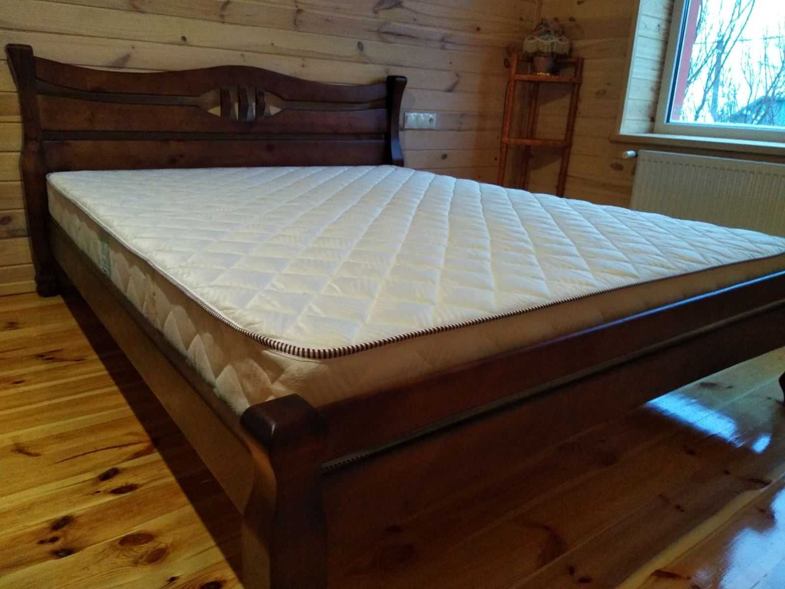 Деревянная кровать Даллас с ольхи 160х200.Ліжко Далас 160*200 з Вільхи