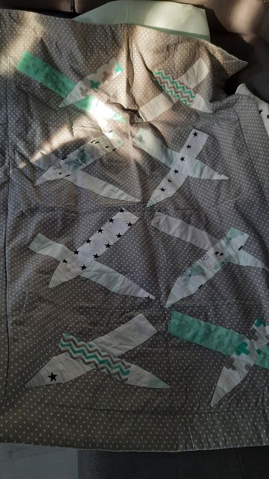 Ochraniacz do łóżeczka komplet poduszeczki kaftanik mata