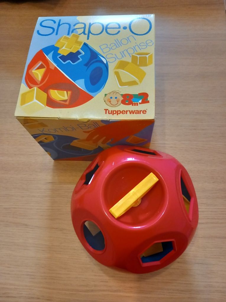 Brinquedo criança shape-o tupperware