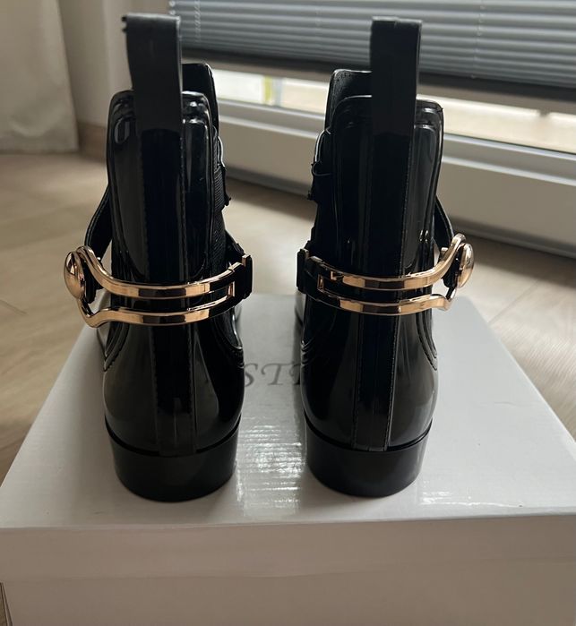 Kalosze damskie czarne BESTELLE