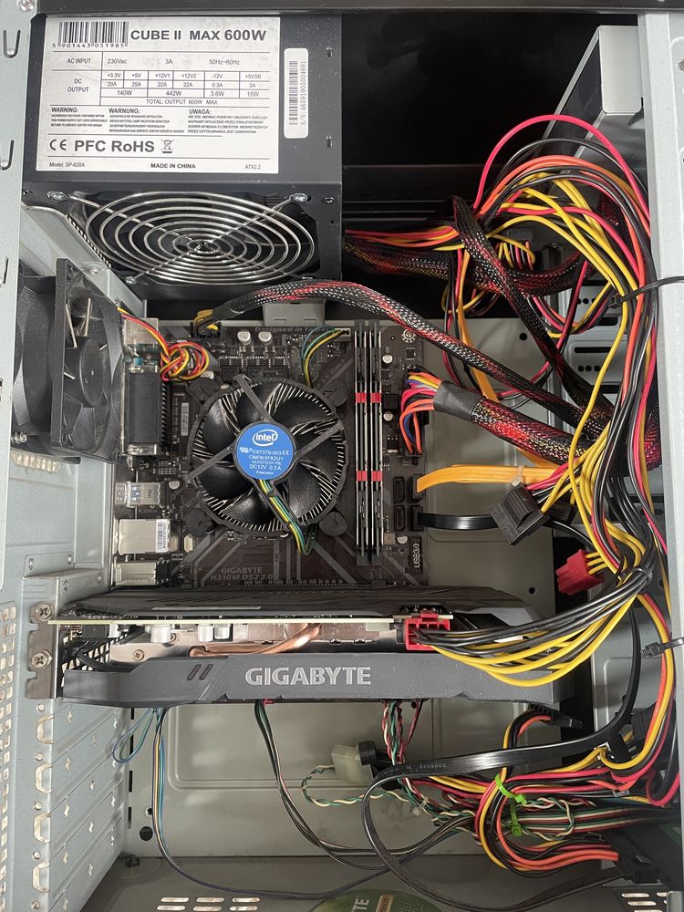 Komputer stacjonarny Core i3 9100F | GTX1660Super | 16GBRam | 240SSD