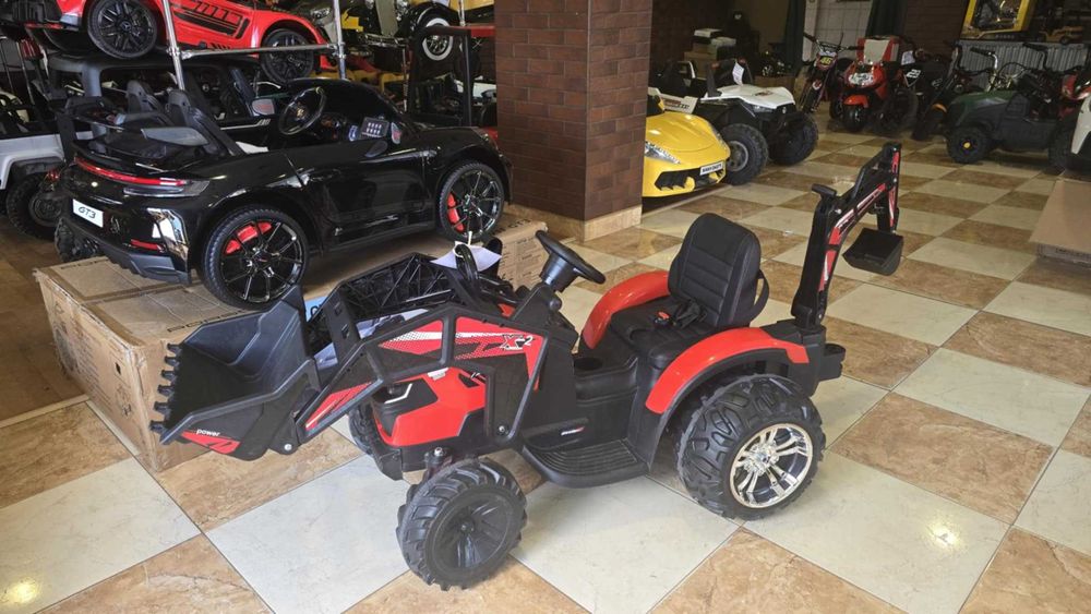 Wielki traktor koparka 720t sx2068 2x200W 24V dla dzieci