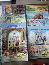 Coleção 8 livros D. Quixote