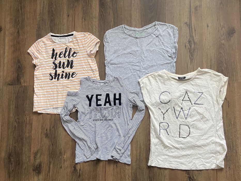 4 bluzki na 10-12lat