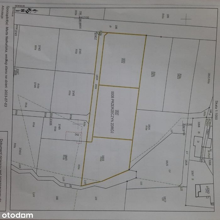 Działki budowlane gmina Niemcza