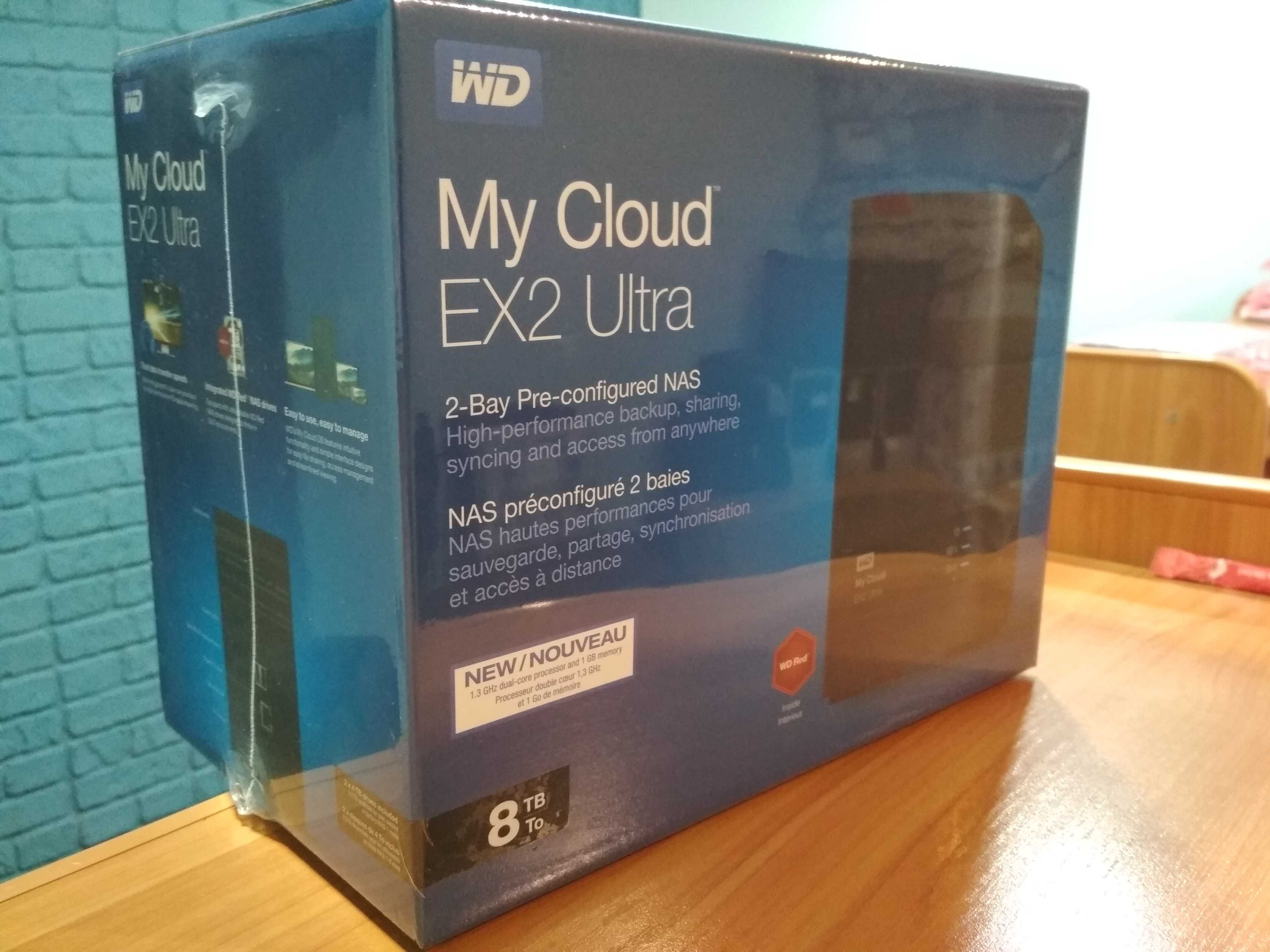 Мережевий накопичувач WD My Cloud EX2 Ultra 8Tb WD Red