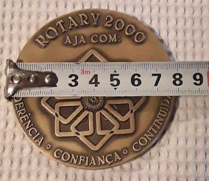 Medalha Rotary Club Cascais Estoril, 2000