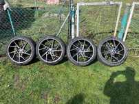 Felgi Japan Racing jr33 19’’ Hyper Grey + opony Goodyear eagle f1