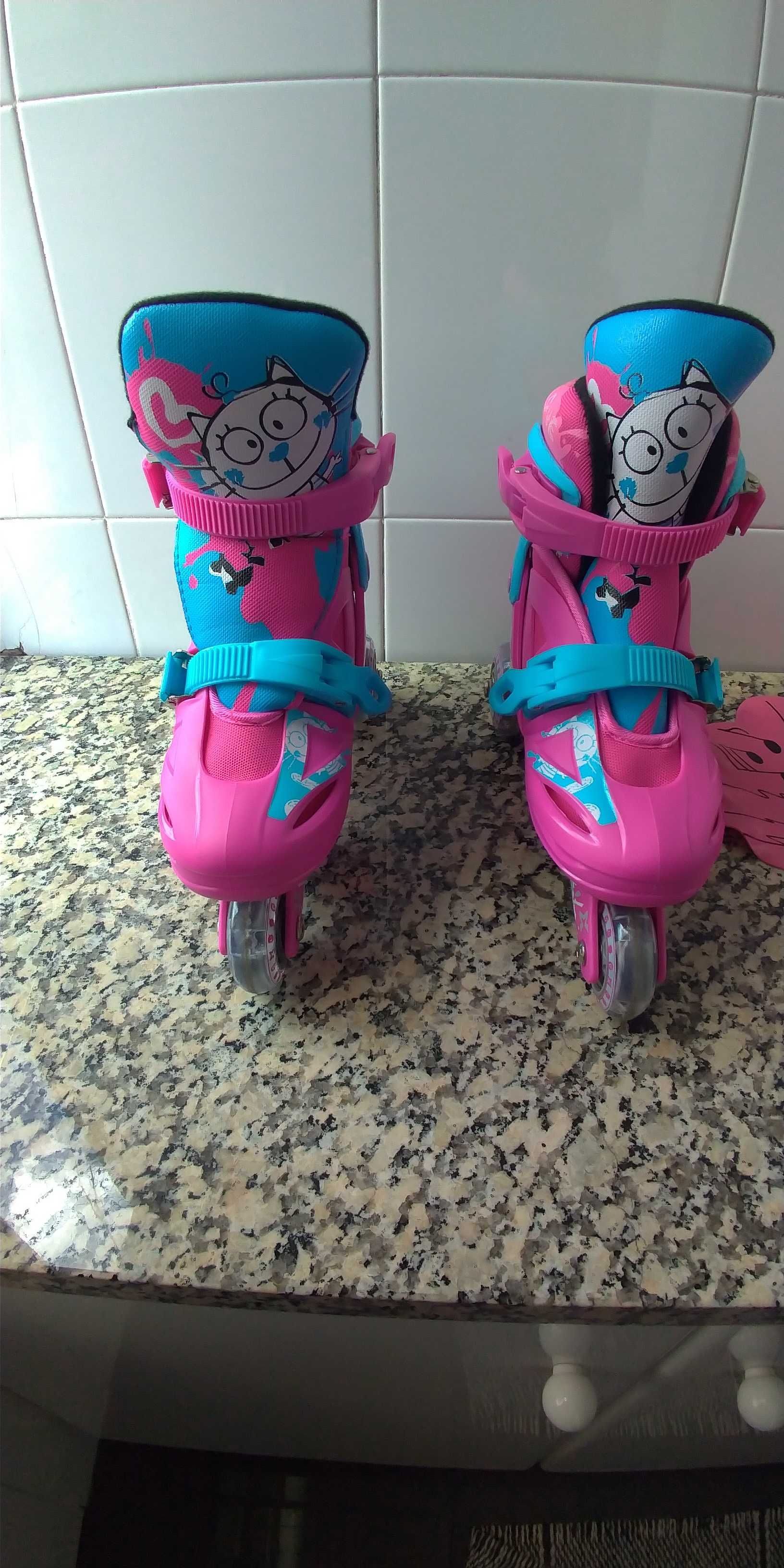 Patins em linha criança