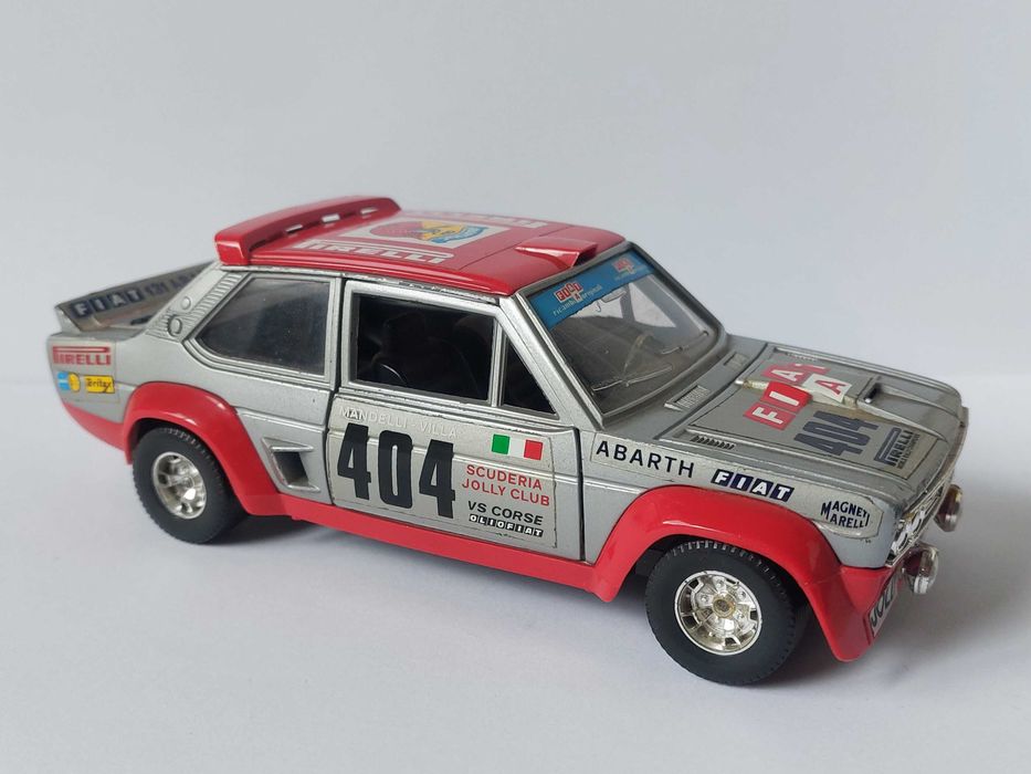 Fiat 131 Abarth rally Bburago 1:24