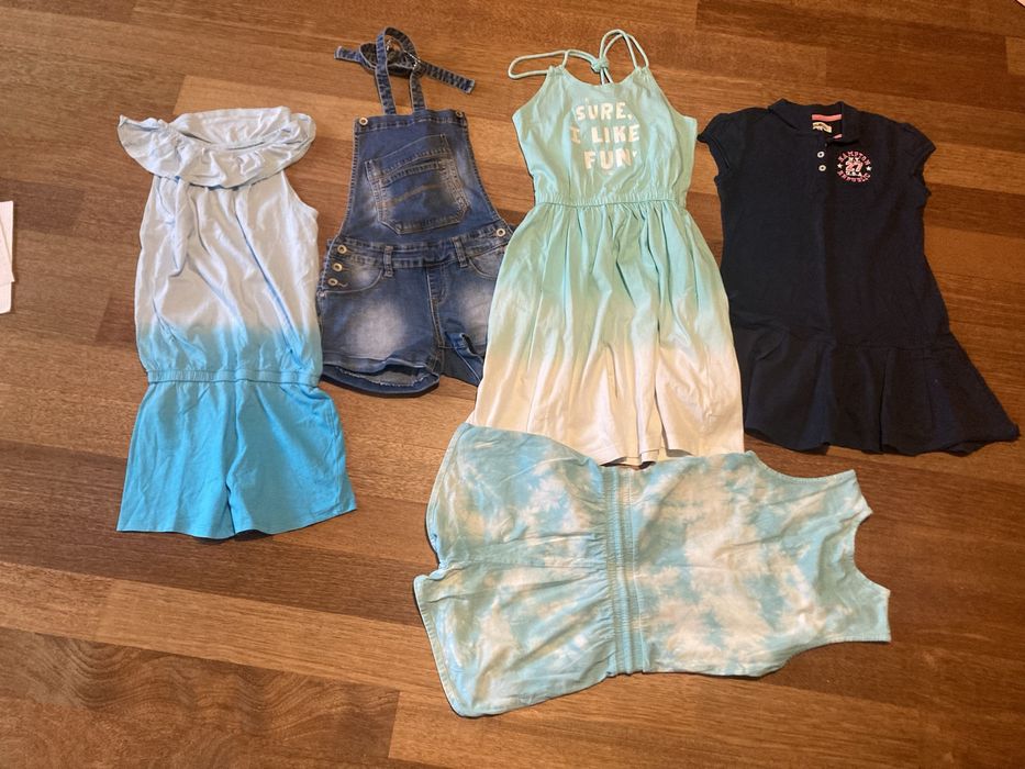 Bardzo duży zestaw ubrań dla dziewczynki 10-11 lat,142-152 cm.paka