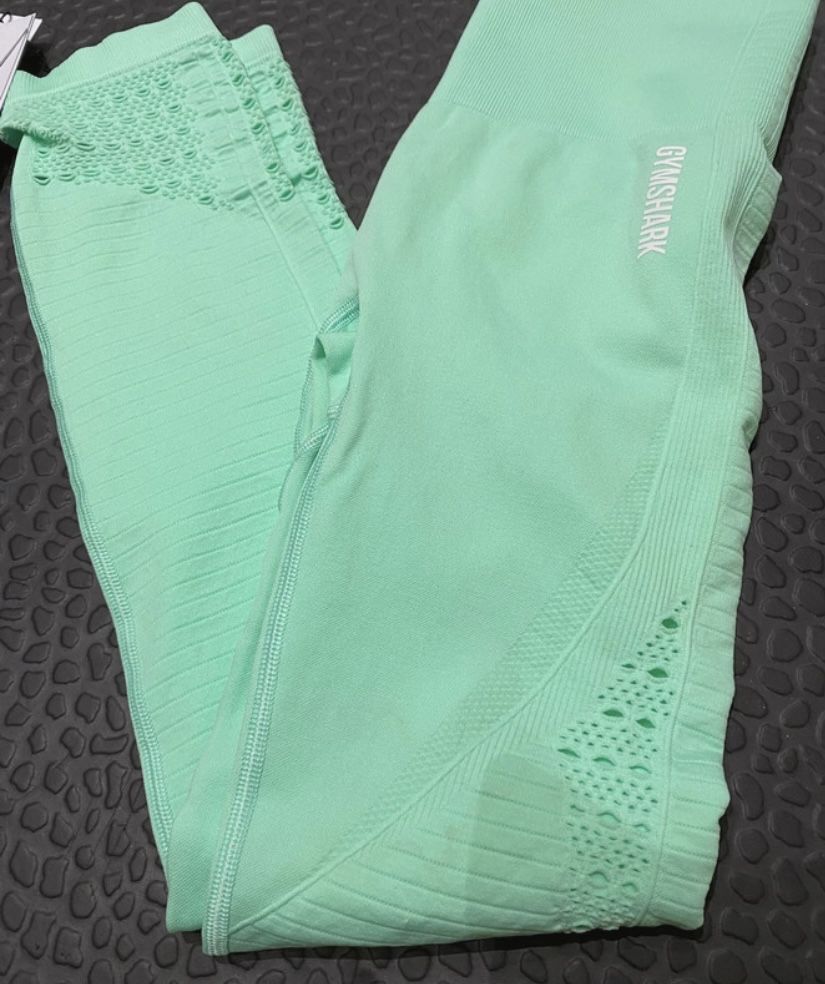 Damskie legginsy Gymshark Energy kolor miętowy S