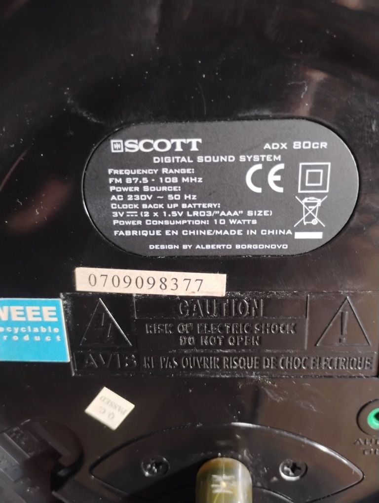 Radio Scott ADX 80 CR