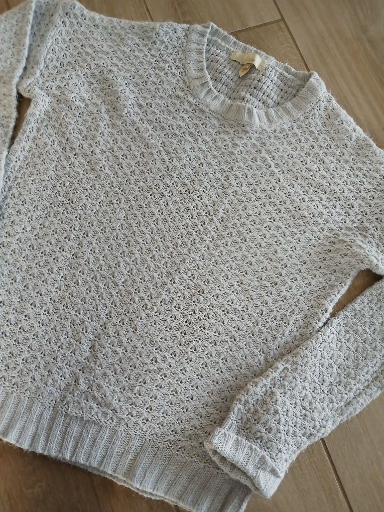 Sweter ażurowy House rozm 34 XS