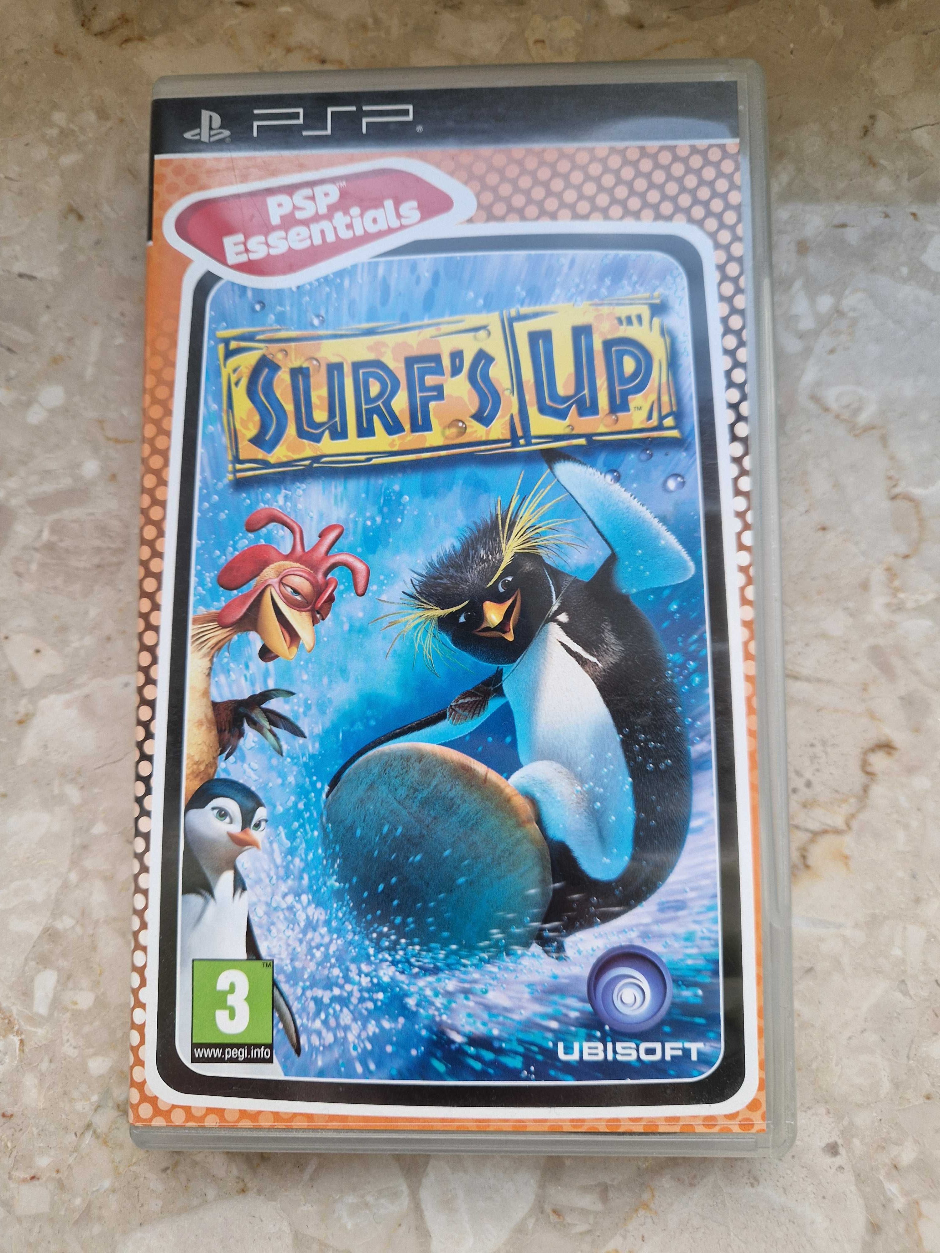 Gra na PSP "Surf's up"