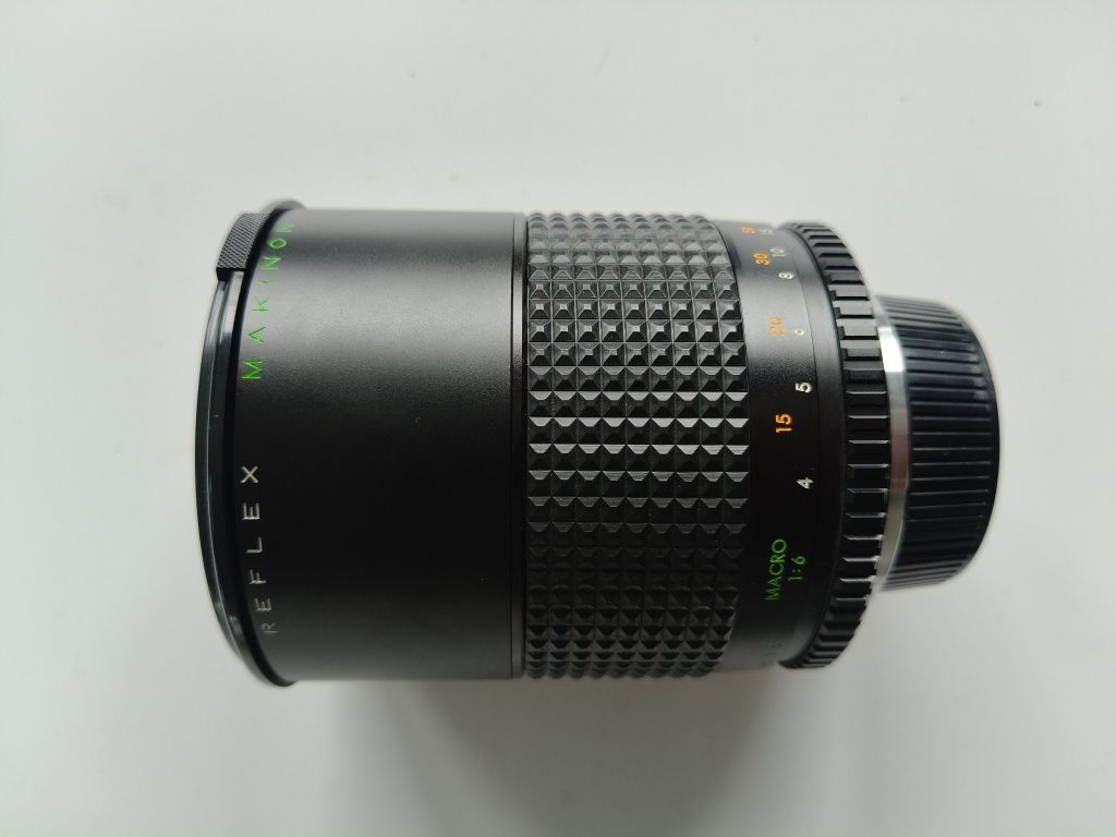 Obiektyw Makinon 500 mm f8, obiektyw lustrzany.