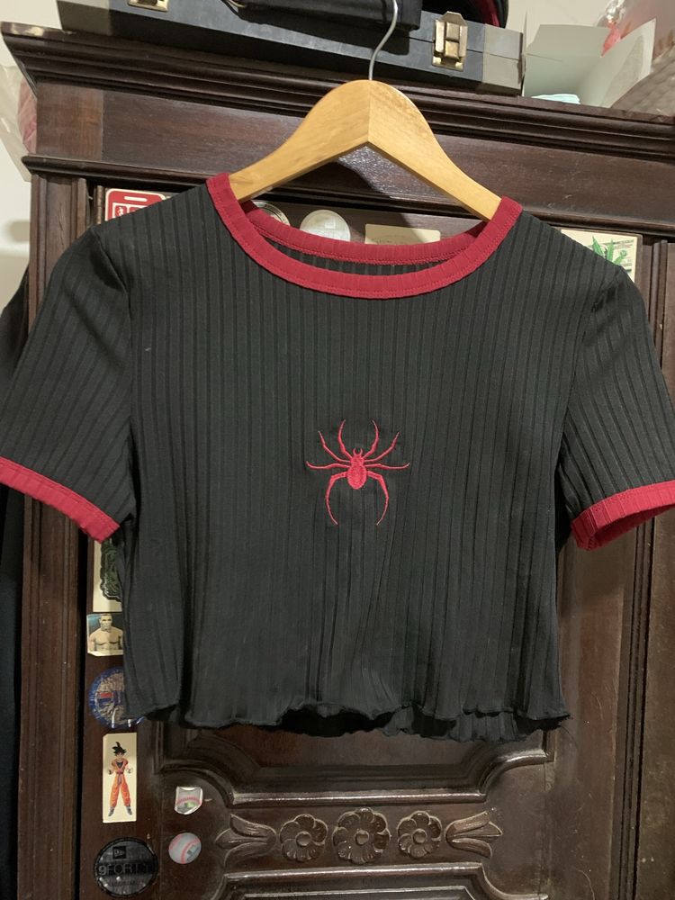 Cropped preto.