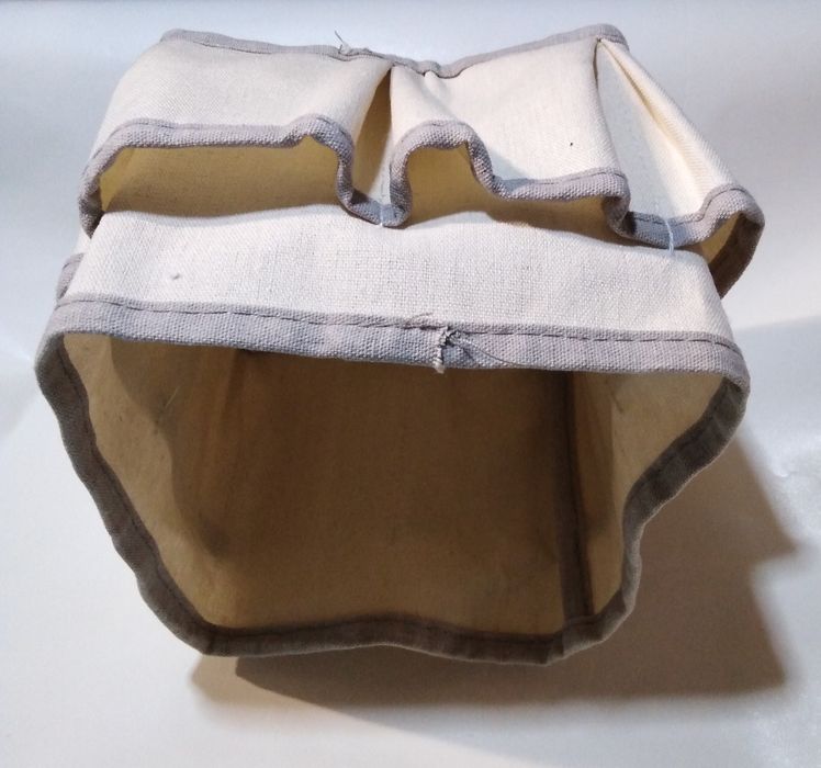 Cesto organizador de maquilhagem ou cosméticos e escovas dobrável