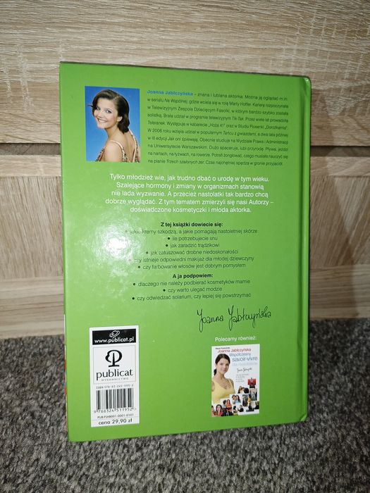 Książka Nastolatki dbają o urodę Joanna Jabłczyńska