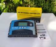 Controlador de Carga Solar MPPT C/LCD de 100A  * 12V / 24V