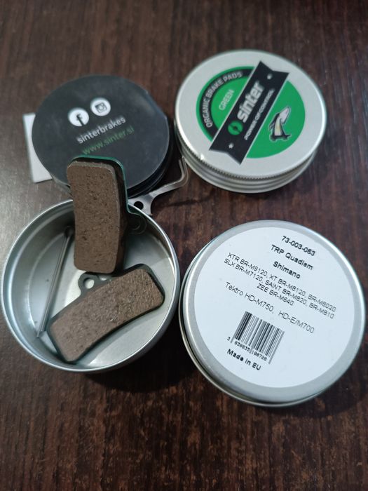 Klocki hamulcowe Sinter green Shimano D type