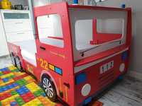 Łóżko dla dziecka auto wóz strażacki