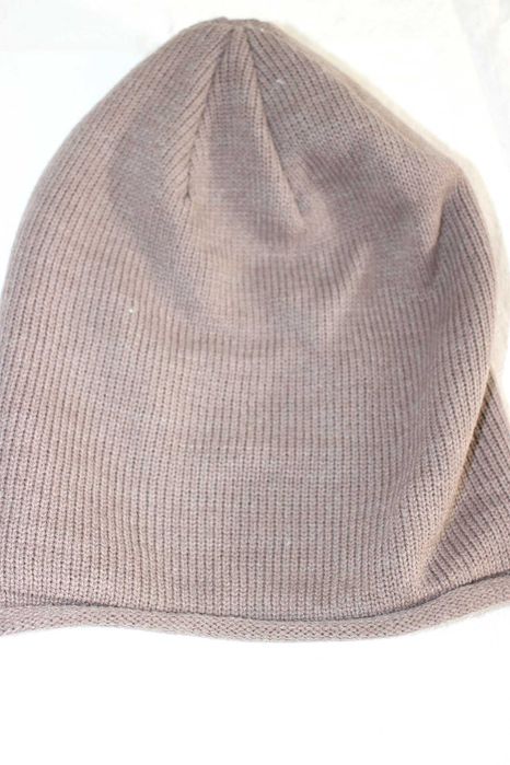 sj9 Highlight zimowa damska brązowa czapka one size