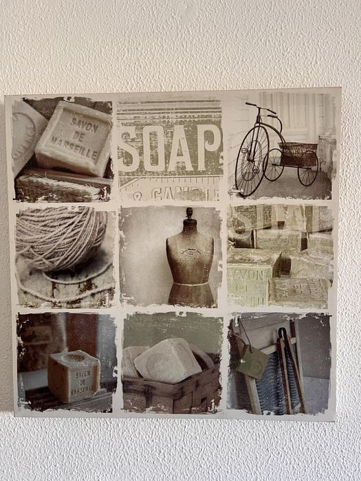 Quadro impresso quadrado