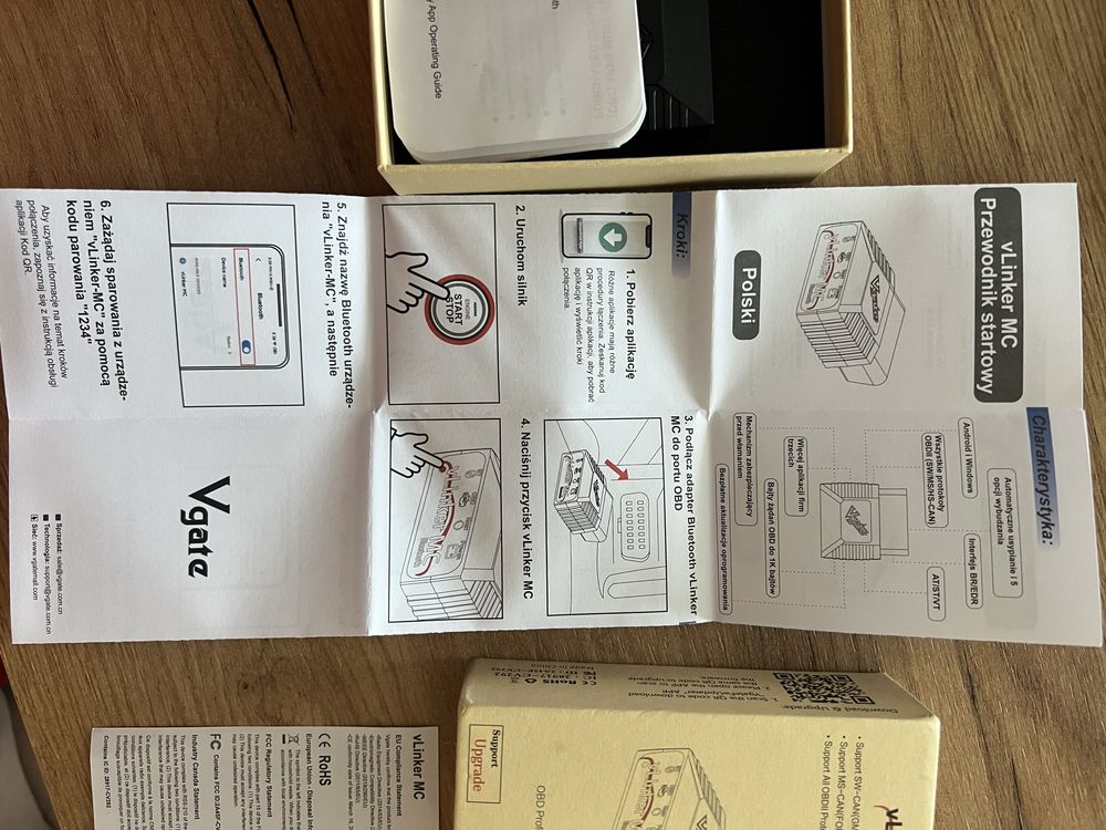 vLinker MC Bluetooth interfejs diagnostyczny ODB2 ELM327