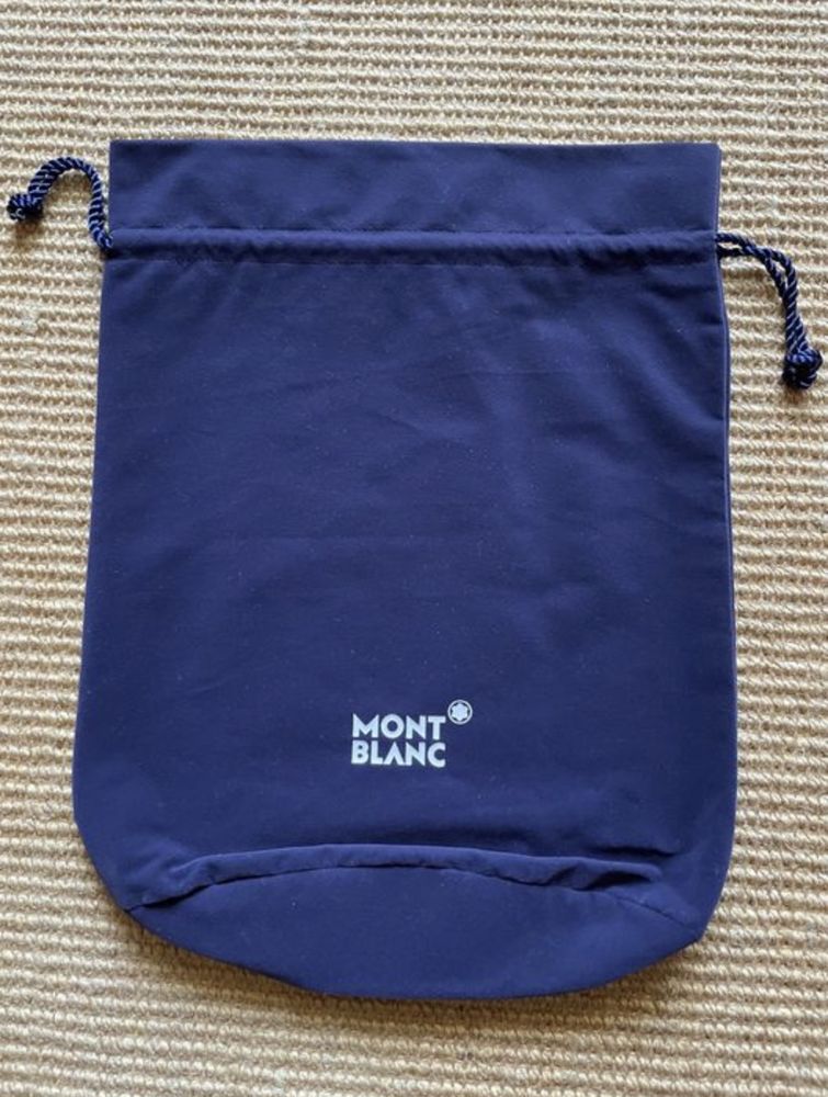 Bolsa de veludo Montblanc (nova)