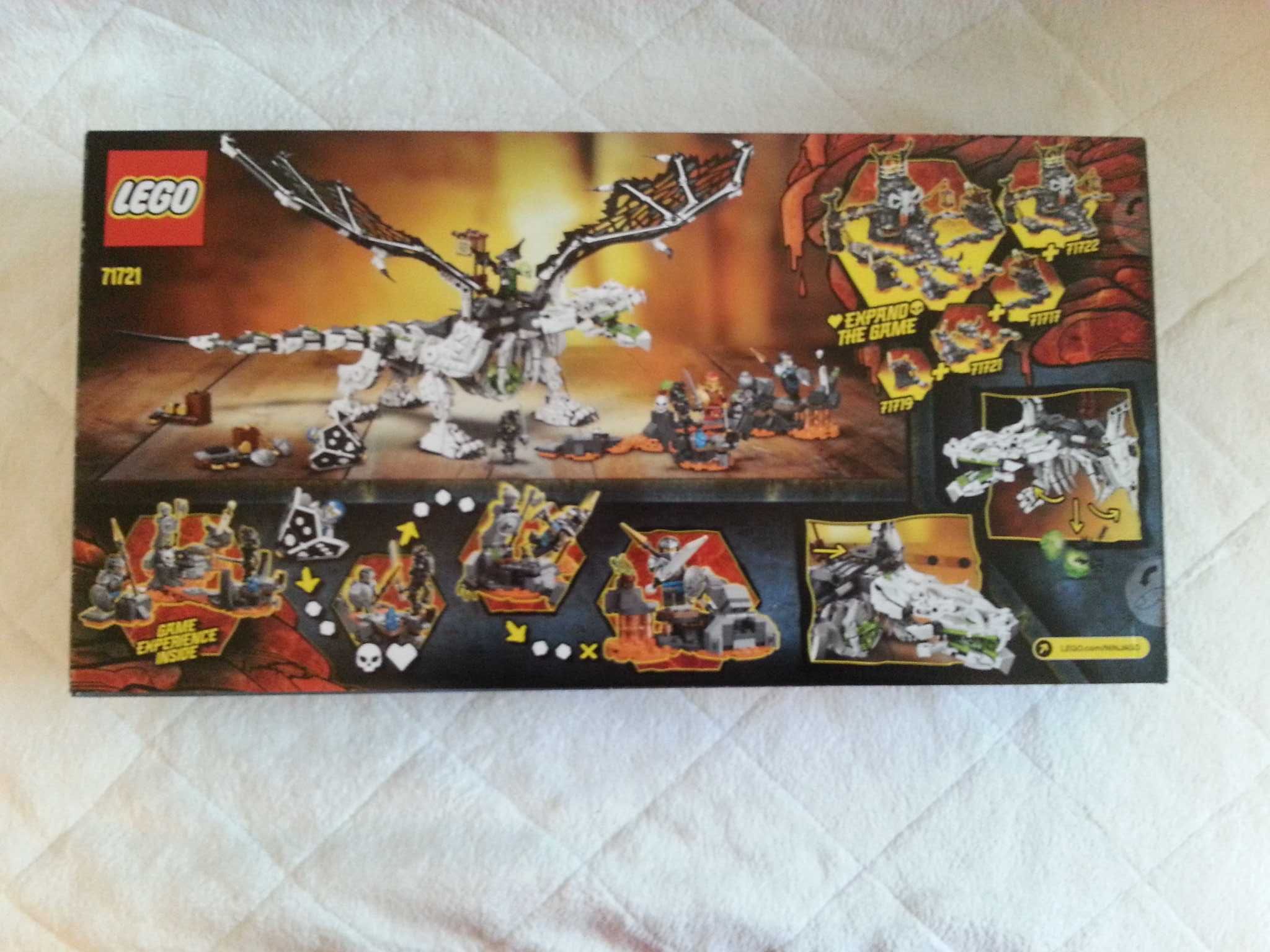 LEGO Ninjago 71721_Smok szkieletowego Czarownika_NOWE