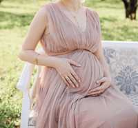 Вечірня сукня на вагітну фотосесію