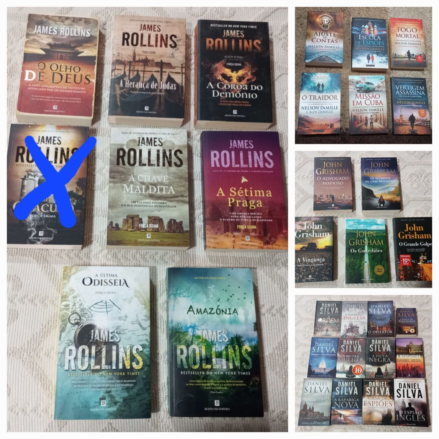 124 livros impecáveis