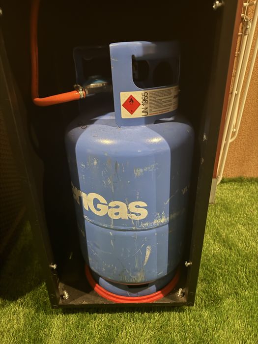 Kominek ogrzewacz ogrodowy stojacy gazowy smartkominki