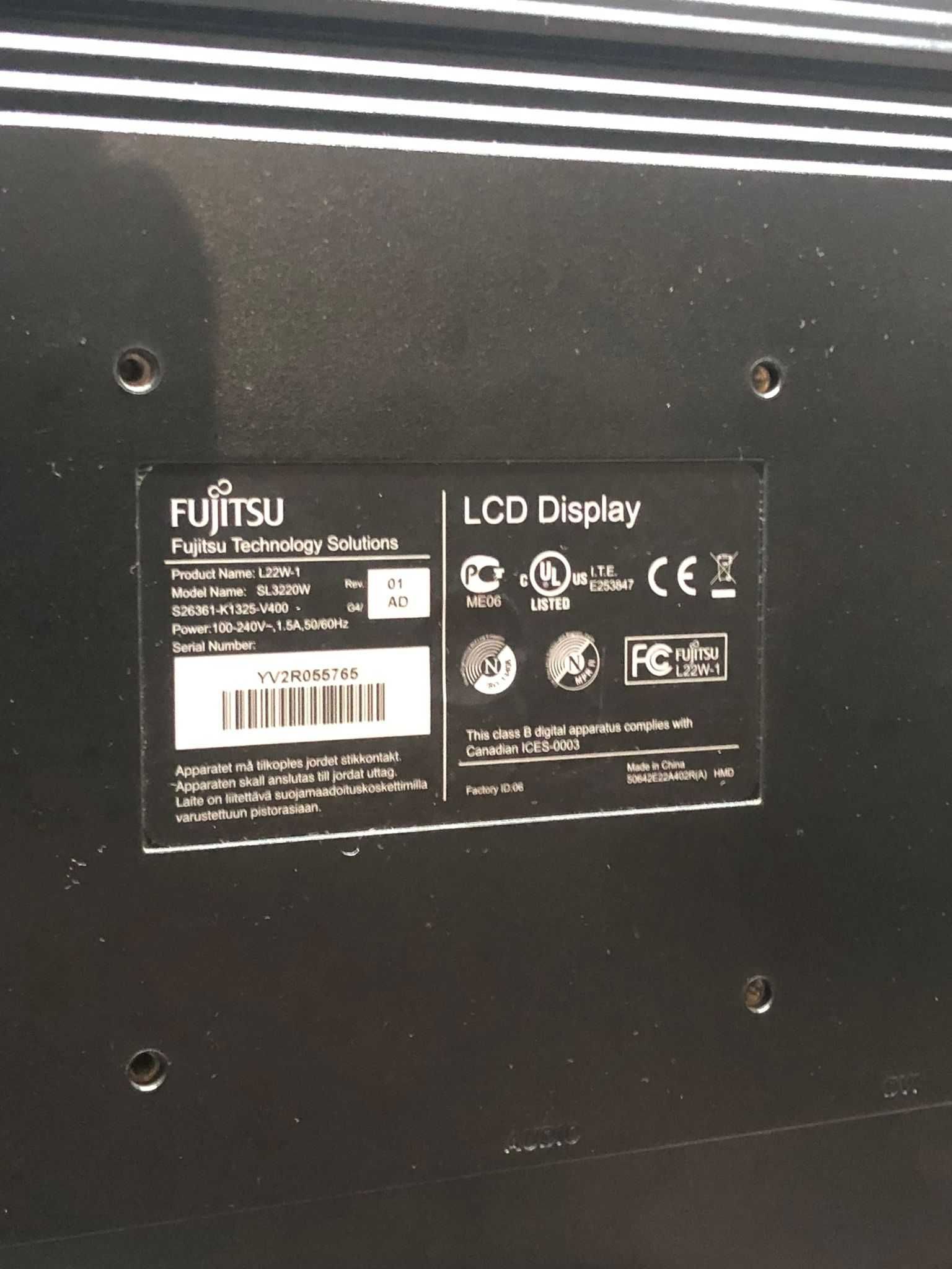 Ecra Display Fujitsu 32 Polegadas (ler descrição)