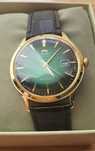 [NOWY] Orient Bambino SAC08002F0 zielony złoty automat szafir