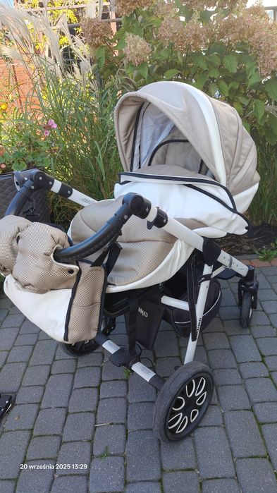 Wózek dziecięcy 3 w 1 paradise maximo Eco beżowy