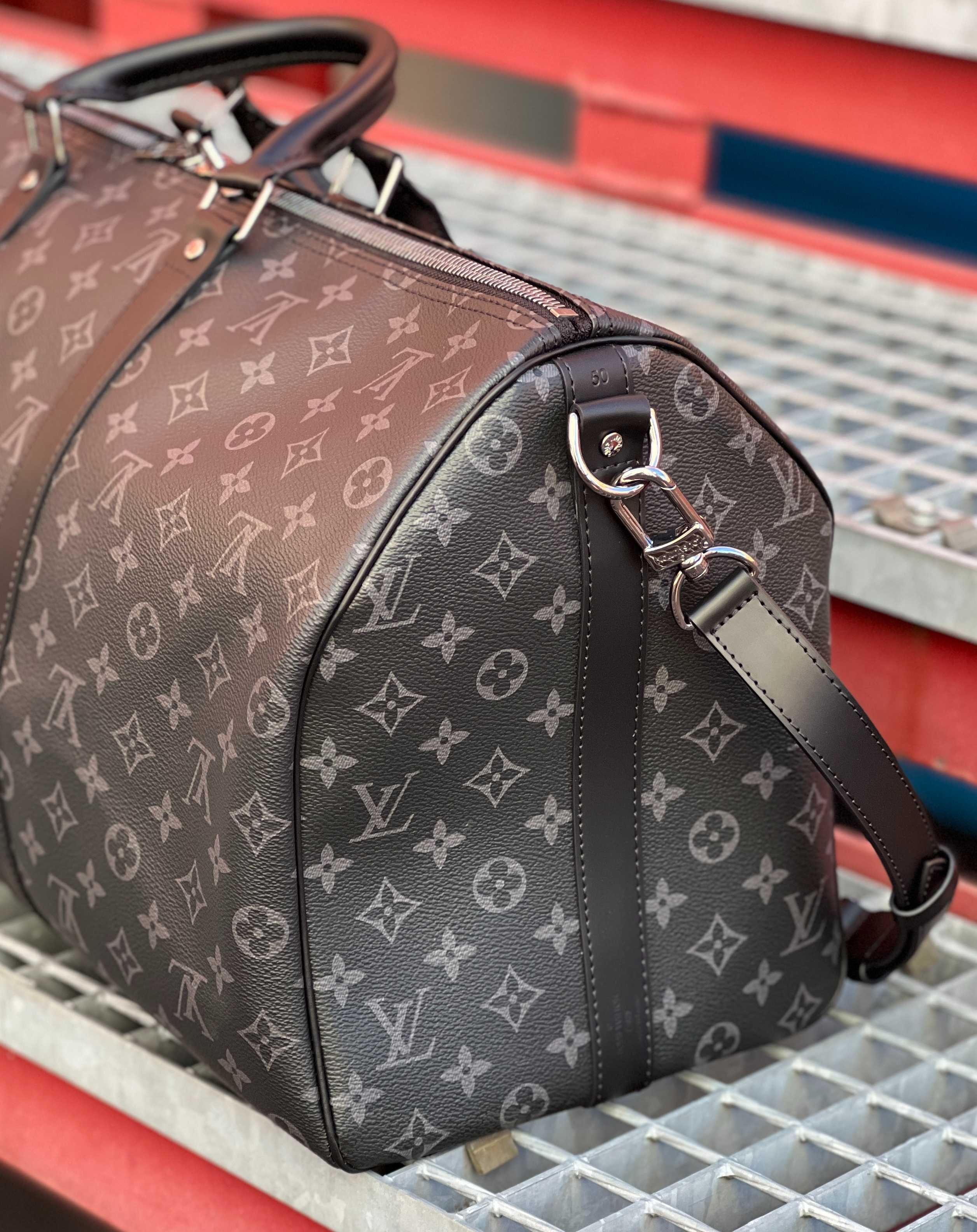 Дорожная сумка ручная кладь Keepall Louis Vuitton Damier Graphite