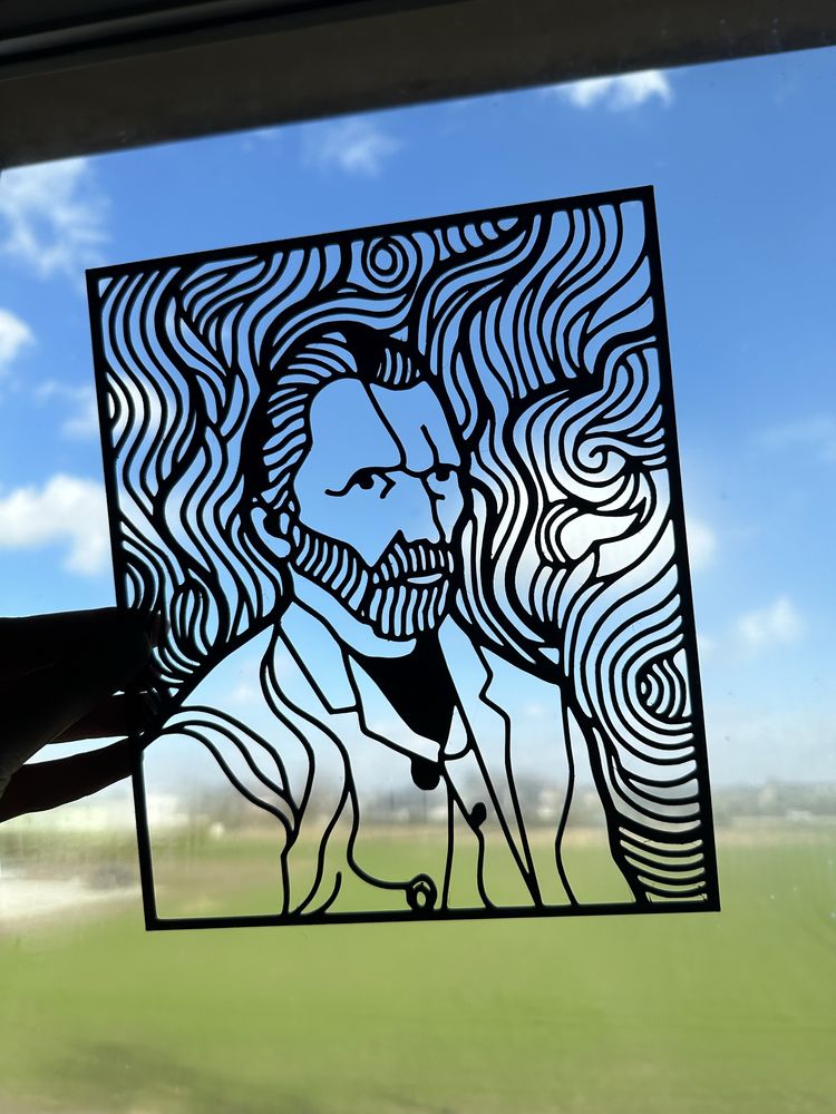 Wydruk 3D obraz Vincent Van Gogh